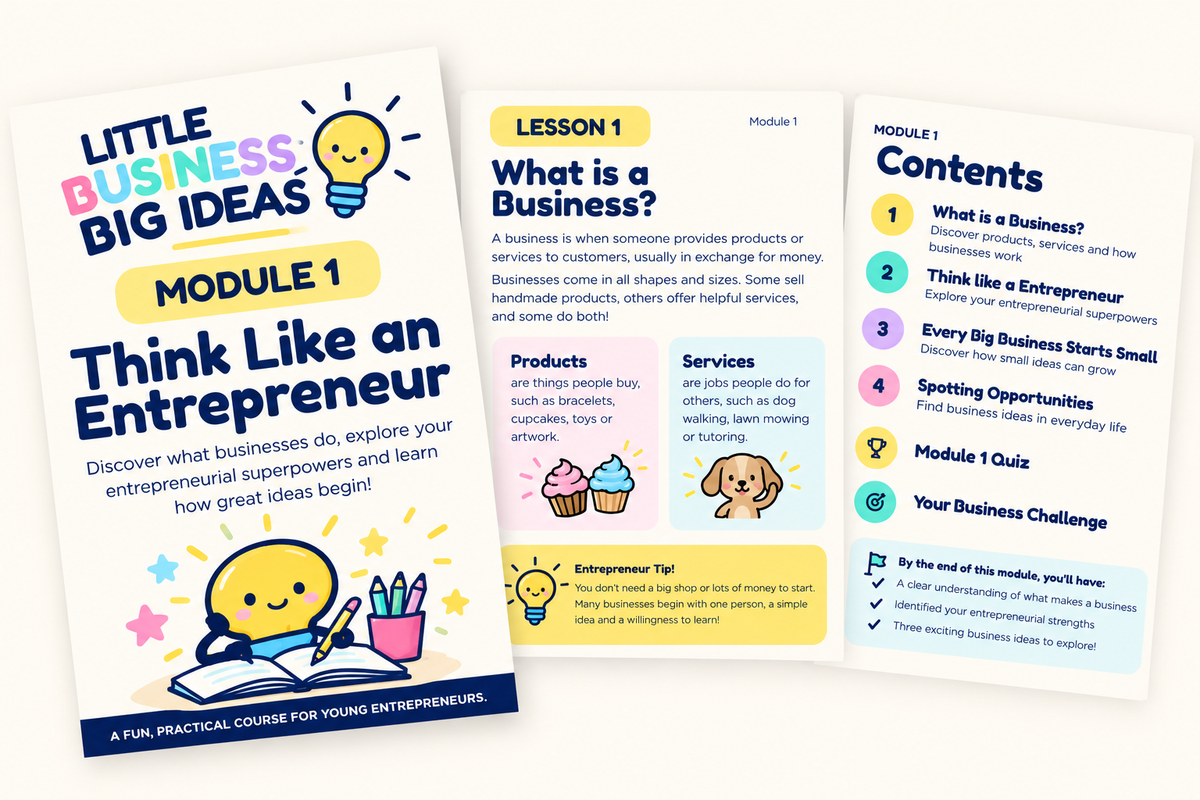 Little Business, Big Ideas | Complete Business Course